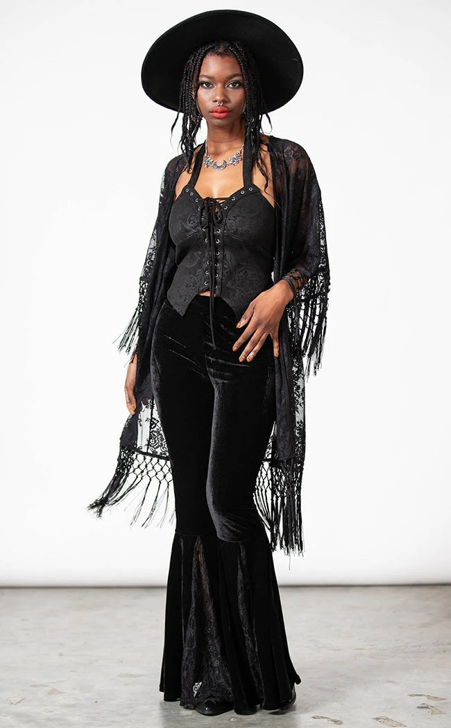 Killstar Witch Hazel Lace Kimono 5 Killstar Witch Hazel Lace Kimono