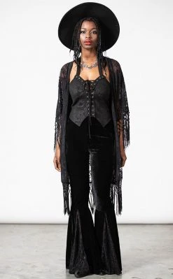 Killstar Witch Hazel Lace Kimono 16 Killstar Witch Hazel Lace Kimono