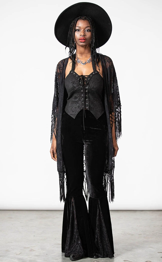 Killstar Witch Hazel Lace Kimono 8 Killstar Witch Hazel Lace Kimono