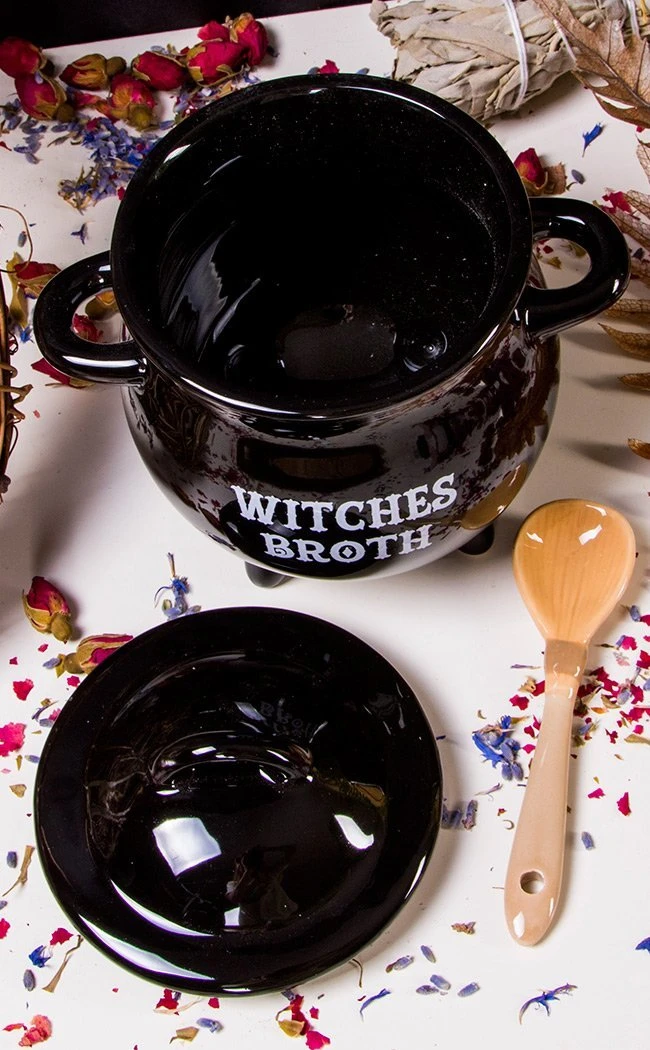 Homewares Home & Gifts Witches Broth Soup Bowl & Spoon 5 Homewares Home & Gifts Witches Broth Soup Bowl & Spoon