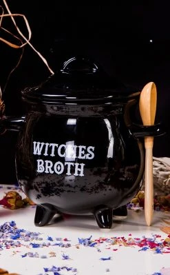 Homewares Home & Gifts Witches Broth Soup Bowl & Spoon