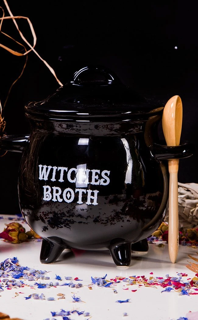 Homewares Home & Gifts Witches Broth Soup Bowl & Spoon 3 Homewares Home & Gifts Witches Broth Soup Bowl & Spoon