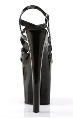 Pleaser Pole Shoes XTREME-872 Black Heels