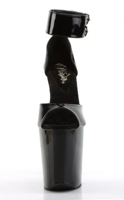 Pleaser XTREME-875 Black Heels Pole Shoes