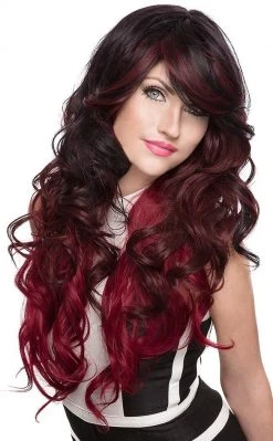 Rockstar Wigs Yuka Midnight Flame Wig
