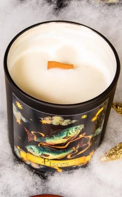 Tragic Beautiful Zodiac Candle | Pisces
