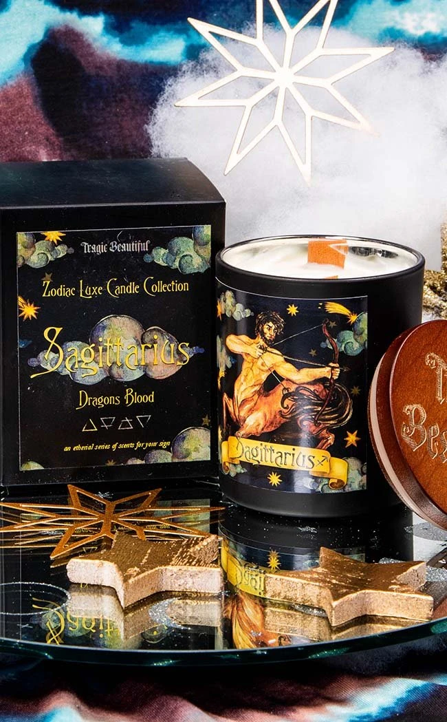 Tragic Beautiful Zodiac Candle | Sagittarius Sale 3 Tragic Beautiful Zodiac Candle | Sagittarius Sale