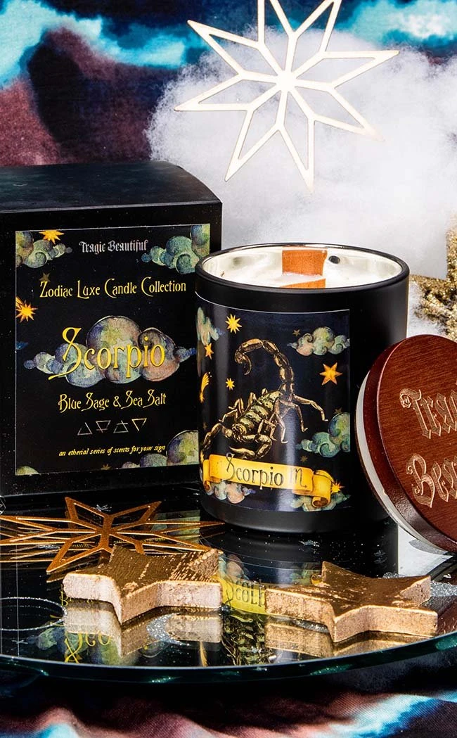 Tragic Beautiful Zodiac Candle | Scorpio 3 Tragic Beautiful Zodiac Candle | Scorpio