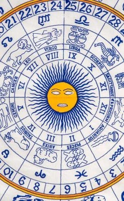 TB Home & Gifts Zodiac Tapestry Throw