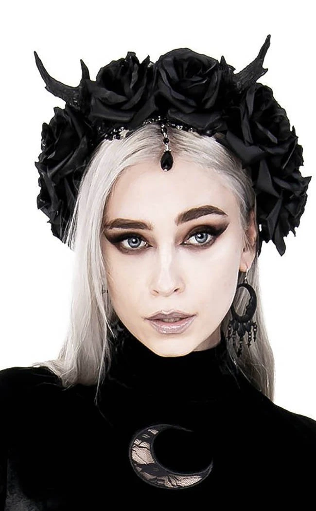 Tragic Beautiful Cosplay ???? Sales Shop 42 Tragic Beautiful Cosplay ???? Sales Shop -Tragic Beautiful Cosplay ???? Sales Shop Antlers Roses Beads Headband Restyle